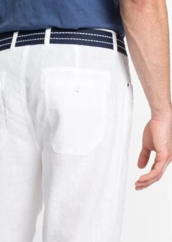 Pantalon Lin Regular Fit, Longueur Modulable -Rainbow Verkoopwinkel 18013181 XAKhJu2e