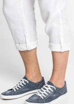 Pantalon Lin Regular Fit, Longueur Modulable -Rainbow Verkoopwinkel 18013294 idUJgR8e