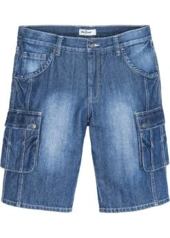 Bermuda Cargo En Jean Regular Fit