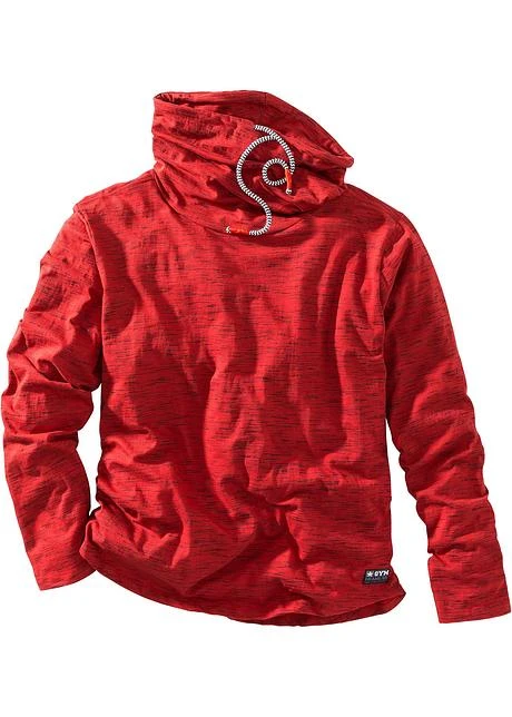 T-shirt Manches Longues à Col Châle Regular Fit 9 T-shirt Manches Longues à Col Châle Regular Fit - Afbeelding 7