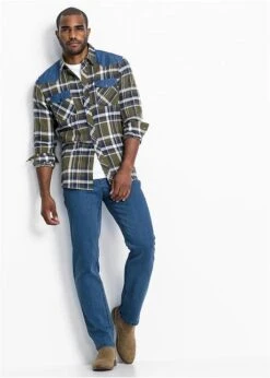 Lot De 2 Jeans Extensibles Regular Fit Straight -Rainbow Verkoopwinkel 19226426 4ApCIpE4