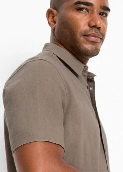 Chemise Manches Courtes Avec Lin -Rainbow Verkoopwinkel 20067849 EiZfLmDc