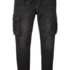 Rainbow Jean Cargo Slim Fit Straight à Enfiler -Rainbow Verkoopwinkel 20251386 4swZLtJo