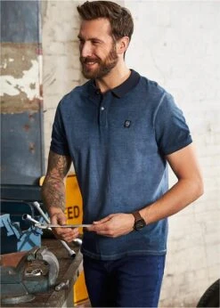 Polo Aspect Délavé, Manches Courtes -Rainbow Verkoopwinkel 21049201 hJdvXhvK