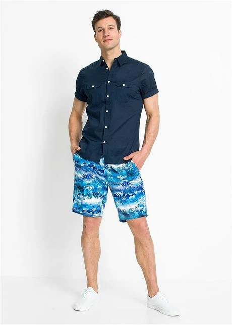 Bermuda De Plage En Polyester Recyclé 6 Bermuda De Plage En Polyester Recyclé - Afbeelding 4