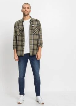 Lot De 2 Jeans Power Stretch Slim Fit, Tapered 12 Lot De 2 Jeans Power Stretch Slim Fit, Tapered -Rainbow Verkoopwinkel 21307381 f3NM6Hur