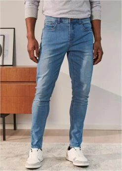 Lot De 2 Jeans Power Stretch Slim Fit, Tapered 15 Lot De 2 Jeans Power Stretch Slim Fit, Tapered -Rainbow Verkoopwinkel 21315463 4D141189