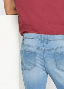 Lot De 2 Bermudas En Jean Extensibles, Regular Fit -Rainbow Verkoopwinkel 22034994 Sv3n0f9w