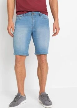 Lot De 2 Bermudas En Jean Extensibles, Regular Fit -Rainbow Verkoopwinkel 22037701 FHn1z88i