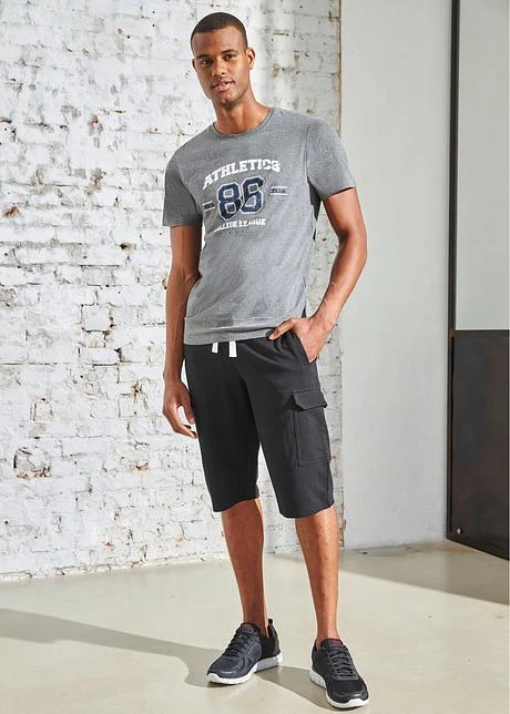 Bermuda En Molleton Avec Poches Cargo 9 Bermuda En Molleton Avec Poches Cargo - Afbeelding 7