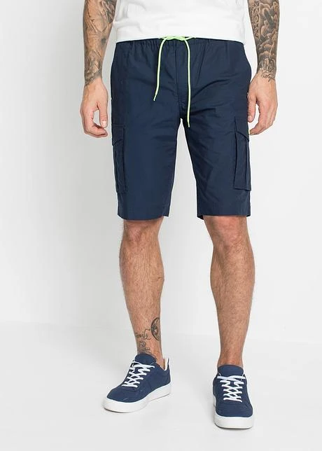 Bermuda Cargo Paper Touch, Regular Fit 4 Bermuda Cargo Paper Touch, Regular Fit - Afbeelding 2