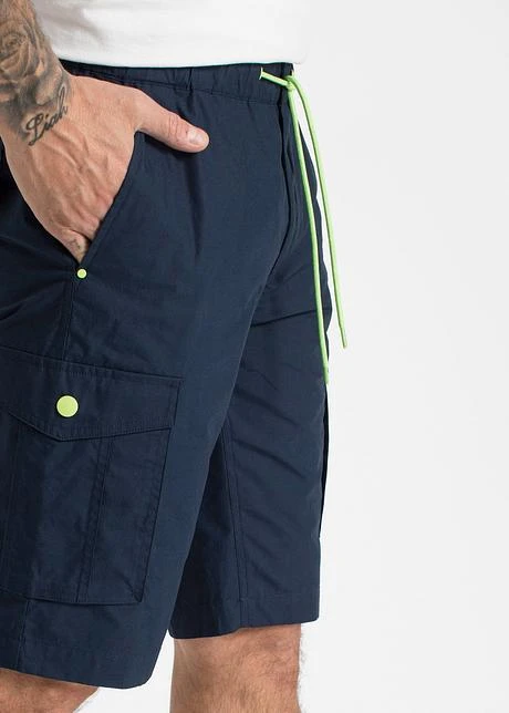 Bermuda Cargo Paper Touch, Regular Fit 7 Bermuda Cargo Paper Touch, Regular Fit - Afbeelding 5