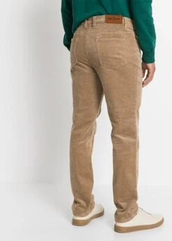 Pantalon Velours Côtelé Extensible Classic Fit, Tapered -Rainbow Verkoopwinkel 22145025 JXORhixJ