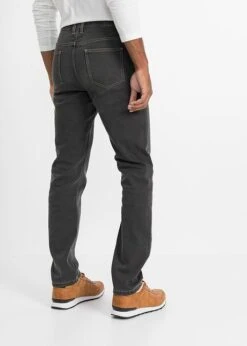 Lot De 2 Jeans Thermo Regular Fit à Taille Extensible, Straight -Rainbow Verkoopwinkel 22162501 D8TmW5lh