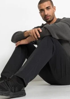 Rainbow Pantalon Extensible Regular Fit Avec Poches Zippées Décoratives, Tapered -Rainbow Verkoopwinkel 22205224 jVL2TcWI