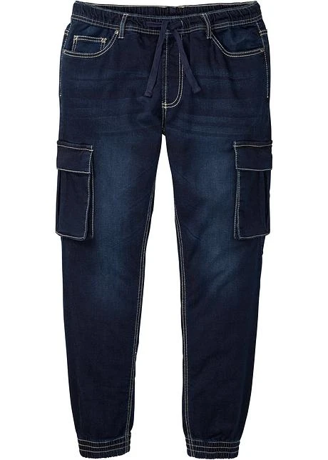 Rainbow Jean Cargo Slim Fit Straight à Enfiler 10 Rainbow Jean Cargo Slim Fit Straight à Enfiler - Afbeelding 8
