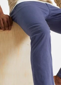 Pantalon Chino Extensible Regular Fit Coupe Confort Pour Le Ventre Avec Ceinture, Straight -Rainbow Verkoopwinkel 23013877 pdj08VK5