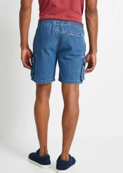 Short En Jean Taille Extensible, Loose Fit -Rainbow Verkoopwinkel 23016693 flPpIpkw