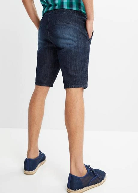 Lot De 2 Bermudas En Jean Avec Taille élastiquée, Regular Fit 5 Lot De 2 Bermudas En Jean Avec Taille élastiquée, Regular Fit - Afbeelding 3