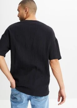 Chemise Manches Courtes Ample Avec Laçage -Rainbow Verkoopwinkel 23041708 7ut0v9aC