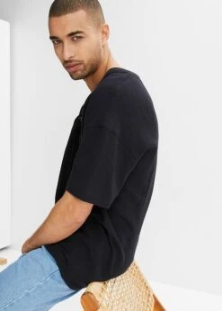 Chemise Manches Courtes Ample Avec Laçage -Rainbow Verkoopwinkel 23041713 6eZlwftF