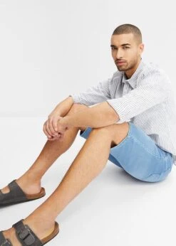 Bermuda En Jogg-jean Confort Pour Le Ventre, Regular Fit -Rainbow Verkoopwinkel 23042261 zd87E0HW