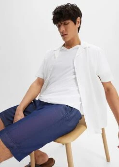 Bermuda Taille Extensible En TENCEL™ Lyocell, Loose Fit -Rainbow Verkoopwinkel 23044285 0OPiGewF