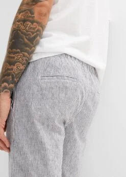 Bermuda En Lin Mélangé, Regular Fit -Rainbow Verkoopwinkel 23049556 Yi5M8AaC