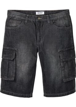 Bermuda En Jean Cargo, Loose Fit -Rainbow Verkoopwinkel 23054704 RsrBVTKP