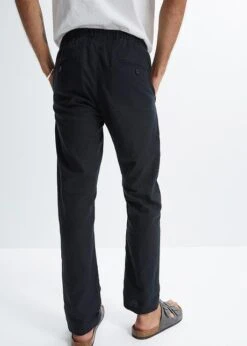 Rainbow Pantalon Chino Regular Avec Lin, Straight -Rainbow Verkoopwinkel 23054723 tpappU8k