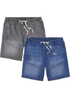 Rainbow Lot De 2 Bermudas Taille Extensible, Regular Fit