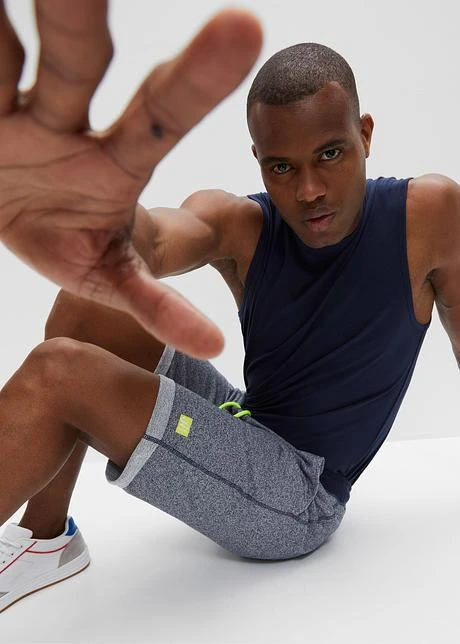 Short En Molleton Aspect Jean 8 Short En Molleton Aspect Jean - Afbeelding 6