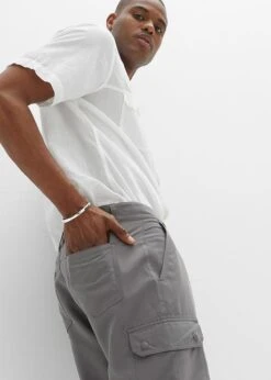 Bermuda Cargo Microfibre Confort Pour Le Ventre, Regular Fit -Rainbow Verkoopwinkel 23067471 lXvPmR2H