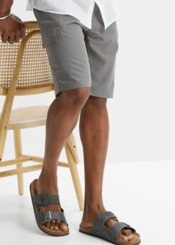 Bermuda Cargo Microfibre Confort Pour Le Ventre, Regular Fit -Rainbow Verkoopwinkel 23067475 LiTF3xQK