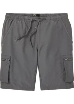 Bermuda Cargo Microfibre Avec Taille Extensible