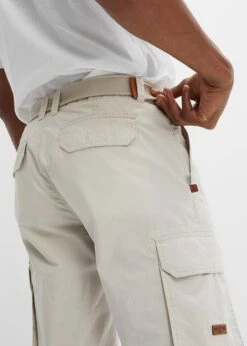 Bermuda Cargo Avec Ceinture, Regular Fit -Rainbow Verkoopwinkel 23067491 QIEyaEv1