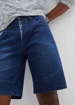 Short En Jean Long Extensible, Regular Fit 13 Short En Jean Long Extensible, Regular Fit -Rainbow Verkoopwinkel 23068664 aBJmfyAB