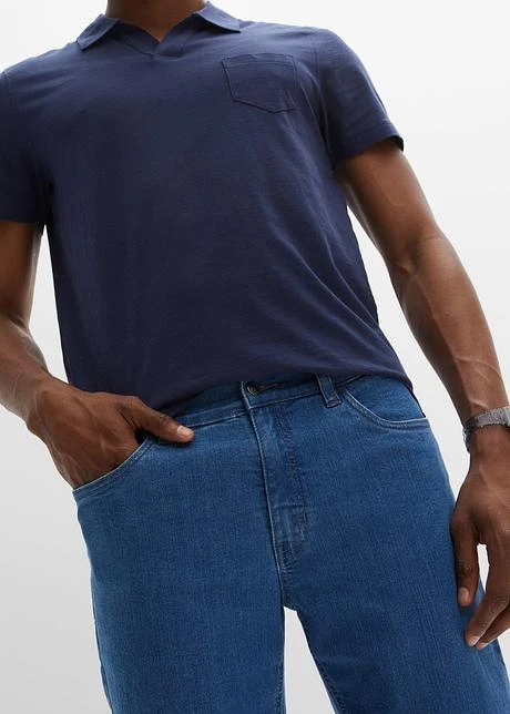 Lot De 2 Bermudas Longs En Jean Extensible, Regular Fit 7 Lot De 2 Bermudas Longs En Jean Extensible, Regular Fit - Afbeelding 5