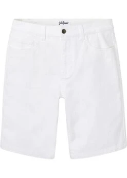 Bermuda En Jean Extensible, Classic Fit