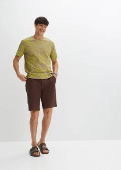 Bermuda En Jean Coloré, Loose Fit -Rainbow Verkoopwinkel 23069368 nHiWolLa