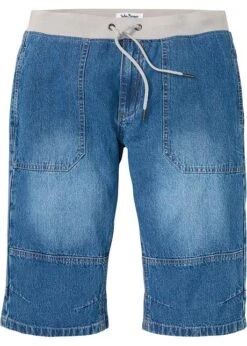 Bermuda Long En Jean Taille Extensible, Loose Fit -Rainbow Verkoopwinkel 23069389 8QK3mead