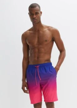 Bermuda De Plage à Dégradé De Couleur, Regular Fit -Rainbow Verkoopwinkel 23071511 UJV8l3s3