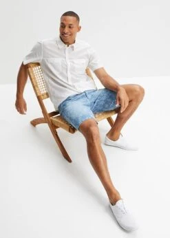 Bermuda En Jean, Loose Fit -Rainbow Verkoopwinkel 23071818 vVNhnC6T