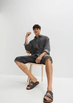 Rainbow Long Bermuda En Jean Stretch, Regular Fit -Rainbow Verkoopwinkel 23072534 9KmQUGyE