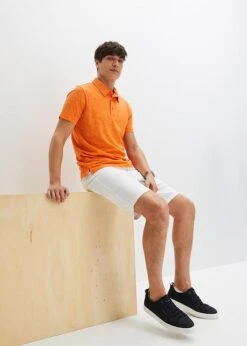 Bermuda En Coton Extensible, Classic Fit -Rainbow Verkoopwinkel 23072546 rBHjkyu1