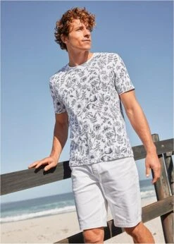 Bermuda En Jean Extensible, Classic Fit -Rainbow Verkoopwinkel 23075304 oBdwZj4D