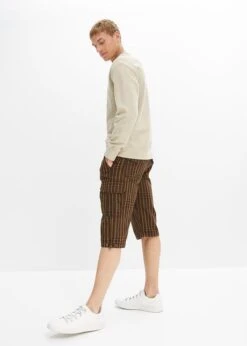 Bermuda Long Cargo Confort Pour Le Ventre, Regular Fit -Rainbow Verkoopwinkel 23082398 FKJocASn