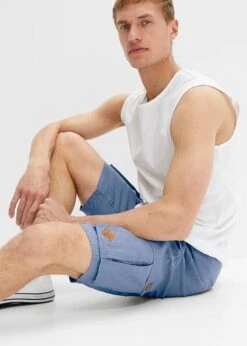 Bermuda Cargo En Lin, Loose Fit -Rainbow Verkoopwinkel 23084635 kpuSQXlJ