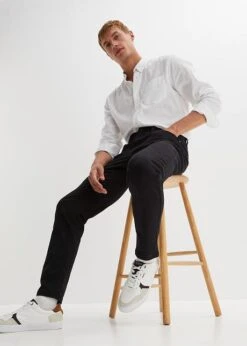 Pantalon Extensible Premium Regular Fit, Straight En Coton -Rainbow Verkoopwinkel 23123208 EAB4kCU5