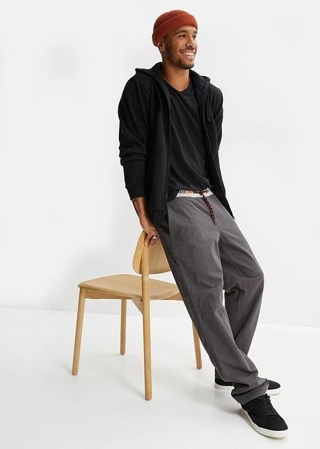 Rainbow Pantalon Thermo Taille Extensible Loose Fit, Straight 6 Rainbow Pantalon Thermo Taille Extensible Loose Fit, Straight - Afbeelding 4